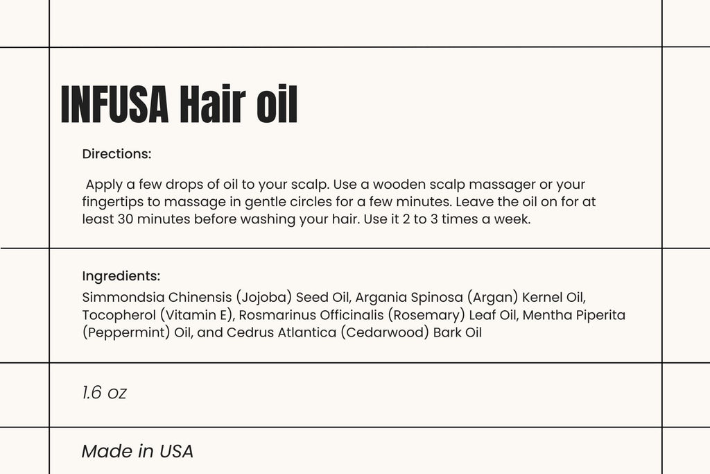 Hair growth & strengthening with infusio technology