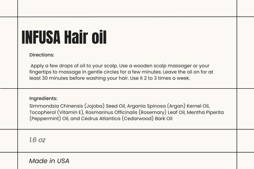 Hair growth & strengthening with infusio technology
